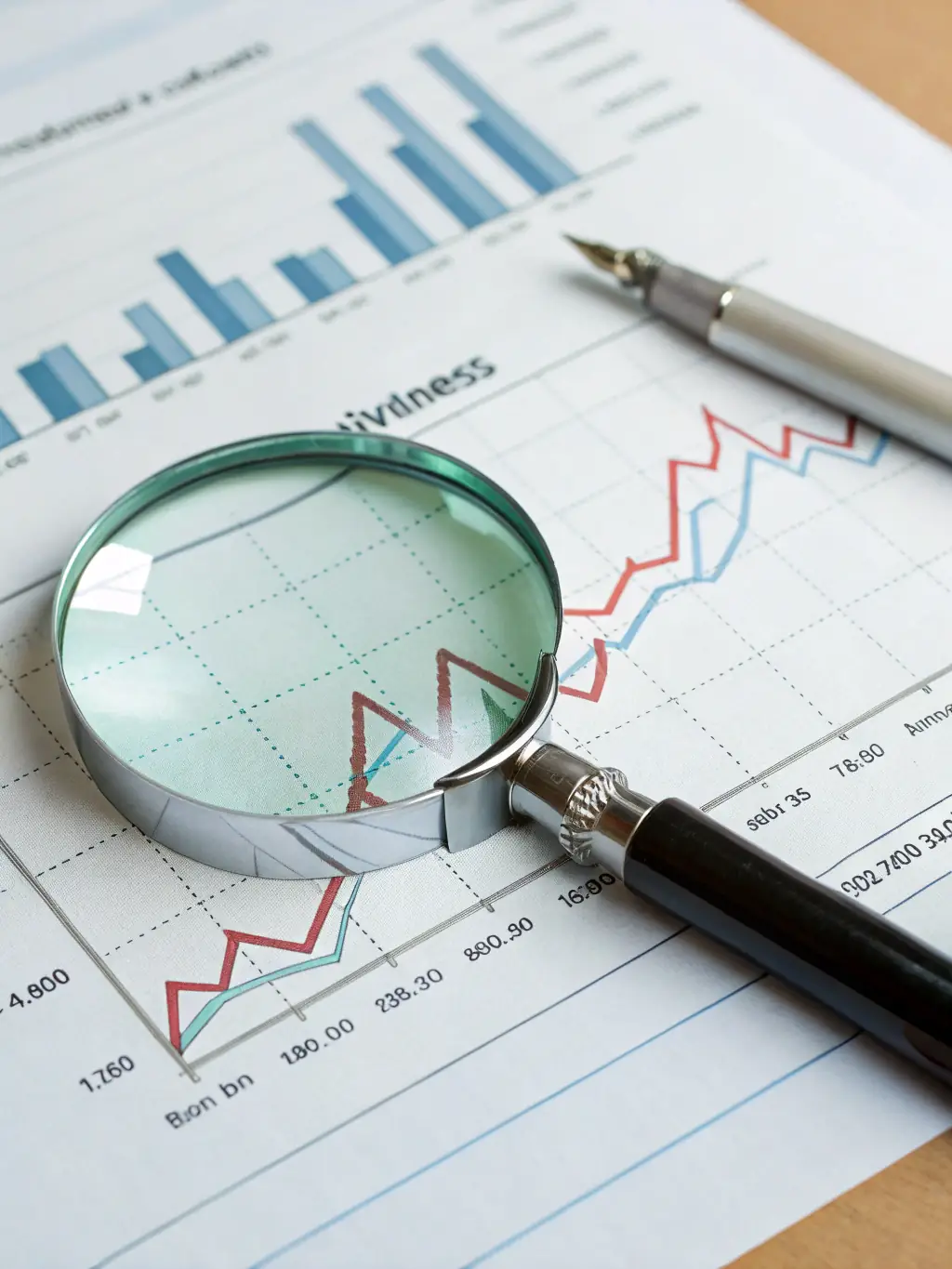 A visual representation of financial growth, showing an upward trending graph with marketing icons, symbolizing the potential returns and economic planning benefits of attending the hackathon.